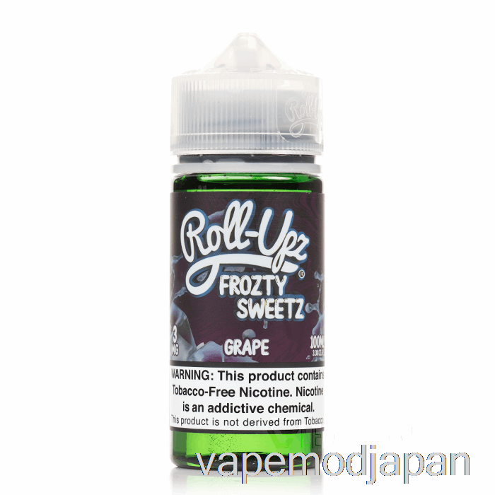 VAPE MOD グレープアイス - ジュースロールアップ電子リキッド - 100ml 0mg